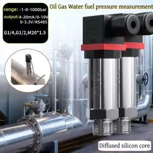 차압계 압력 트랜스미터 유압 디지털 4 20ma 0-10V 수성 가스 오일 센서 G14 