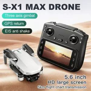 드론 샤오미 S-X1 GPS 8K HD 전문가용 카메라 3축 짐벌 WIFI UAV 장애물 회피 쿼드콥터 브러시리스