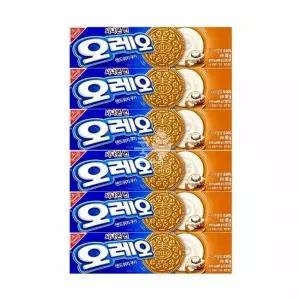 [하프클럽/]6개 80g 오레오 시나몬번 오레오 딸기크림 샌드비스킷