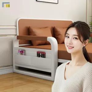 확장형 소파침대 원룸 좌식 1인용 가죽 릭시 쇼파베드 접이식