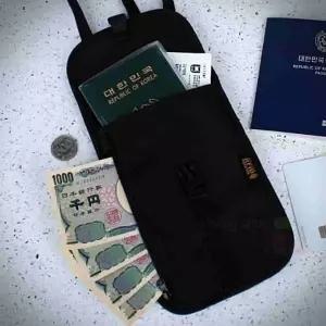 여행 여권가방 블랙 크로스 남성백 핸드폰 용가방 백트래블백 소형 보조 용보조 크로스백 용백 여행백 여권