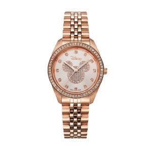 디즈니 미키마우스 큐빅패션 메탈시계 OW097RG