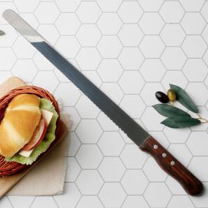 일본 니켄 빵칼 브레드나이프 톱니 35cm