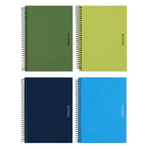 모닝글로리 프리마 노트 100매 스프링 인덱스 유선 공책 오피스 깔끔한 심플한 합지 하드커버 두꺼운 회사