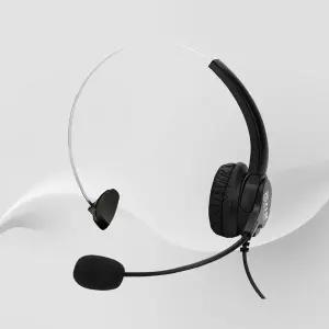 RT-380 콜센터헤드셋 재택근무 스마트폰헤드셋 TM 텔레마케터용 모든전화기호환