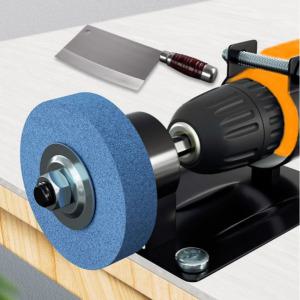 더존 전동드릴 프레임 거치대 다이 앵글 브래킷 가위 칼갈이 연마석+포함 KP-221109