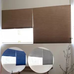 120x240cm 국산 붙이는 암막 블라인드 베란다 햇빛가리개 종이 창문 커튼