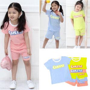 아동상하복세트 여름 아기 유아 반팔 반바지 여아 남아 국내산