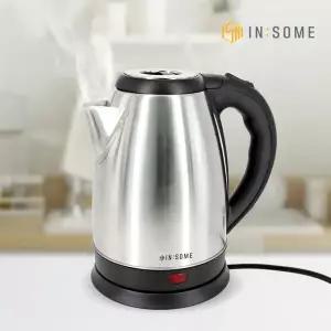 인썸 스텐 전기포트 1.8L 대용량 주전자 커피포트 티포트 IEP-180