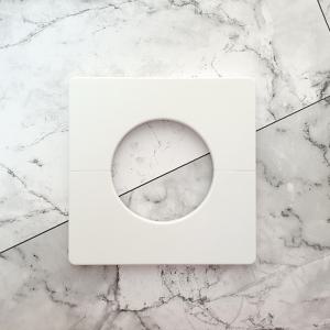 에어컨 배관커버 구멍메우기 분리형 사각 D 홀 56mm