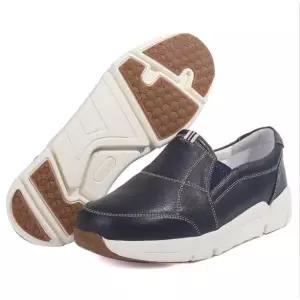 [롯데백화점]영에이지 YACSHL803발편한 여성 슬립온 네이비