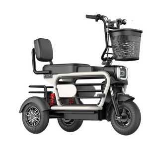 접이식 세발 전기 자전거 삼륜 스쿠터 동반 강아지