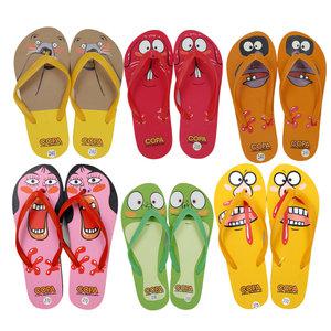 코파 캐릭터쪼리 여자 남자 아동용 조리 슬리퍼 샌들