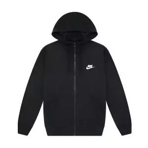 나이키 NSW 클럽 프렌치테리 후드집업 블랙 BV2649-010