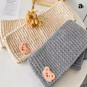 아기 미니 목도리 뜨기 뜨개질 DIY 만들기 키트 대바늘