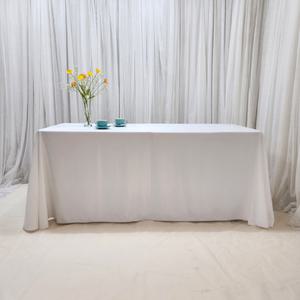 은이홈 이은 선 없이 1장으로 완전 전체 덮을 수 있는 무지 광폭 식탁보 8인용 6인용 행사 전시 박람회 야외 연회장 테이블보제작 322x216cm