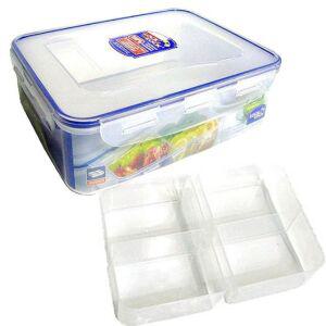 대용량 4칸 분할 밀폐 보관 용기 밑반찬 도시락 용기 밀폐 용기 양념 유리 파스타 미니 병 통 원형