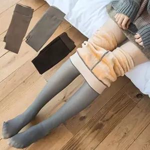 [셀러허브 패션][JHQSXF7X_51JA]착시 스타킹 겨울 페이크 여성 유발