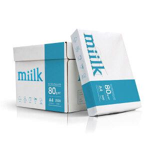 무료배송/복사용지-밀크(A4/80g/500매x5권)