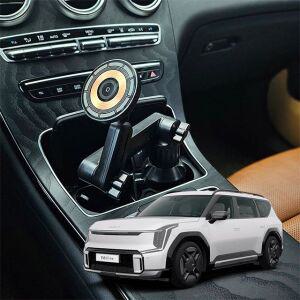 차량용 거치대 무선충전패드 무선충전기 무선충전 핸드폰충전 차량 EV9 스마트폰 컵홀더