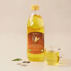 자연주의 유기농 고올레산 해바라기유 1L