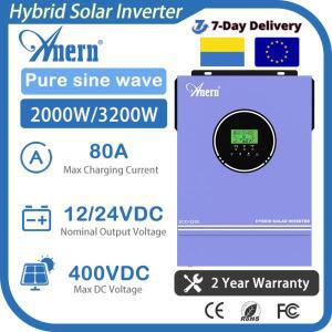Anern 하이브리드 태양광 인버터 배터리 충전기, MPPT 최대 PV 400V, 80A, 3.2KW,
