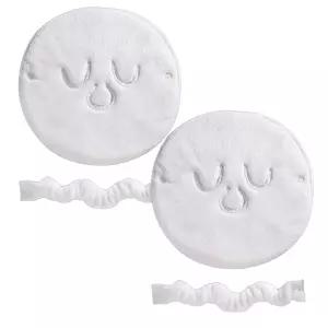 꾸지 냉온 찜질 얼굴 보호 타월, 2개