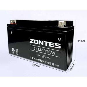 존테스 125G1 배터리 KD150 스쿠터 부품 오토바이 교체 세트