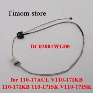 레노버 노트북용 LCD LVDS EDP 케이블 110 17ACL 80UM V110 17IKB 80V2 80VK 17ISK 80VL 80VM DC02001WG00