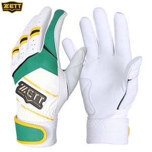 제트 배팅장갑 BGK-341 화이트/그린 야구장갑