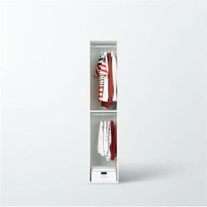 한샘 샘베딩 드레스룸 40cm(높이 194cm) 2단행거형 2종