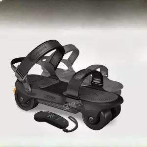 스케이트화 전동신발 전기 휴대용 블랙 롤러슈즈