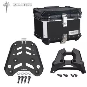 오토바이 알루미늄 탑박스 대용량 블랙 플랫 100L 리어백 80L