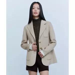 매장정품 더엣지 THEATG 메리노울 핸드메이드 자켓 2044360995 129348