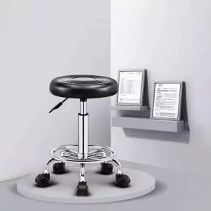 바퀴의자 높은의자 계산원 이동식 바체어 진료실 스툴 편안한 캐셔 원형
