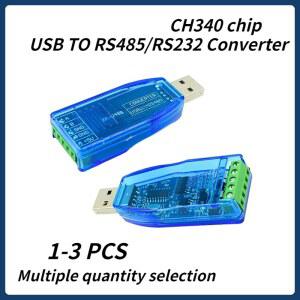 산업용 USB to RS232 RS485 컨버터 업그레이드 보호 호환, 표준 RS 485 커넥터 보드 모듈, 1 3