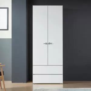 [우아미]네인 UV하이그로시 투서랍 옷장