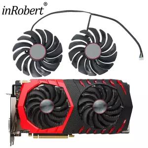 호환   95MM PLD10010B12HH 4 핀 쿨러 팬 교체 MSI GTX 1060 1070 1080Ti RX480 470 480 570 580 그래픽 카