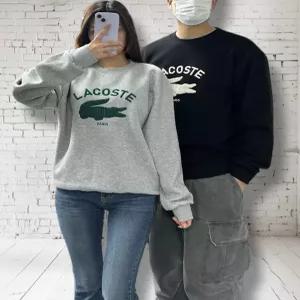 라코스테 M 와펜자수 기모 맨투맨 (겨울신상) -남여공용