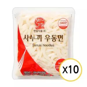 본고장 사누끼 우동면 200g x 10개 / 우동사리