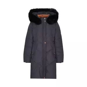 [크로커다일레이디][크로커다일레이디] 크로커다일레이디 탈부착 후드 덕 다운 롱패딩 점퍼 CLDWDW107 (P00