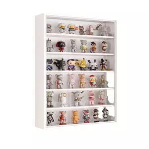 투명 아크릴 피규어 장식장 진열대 쇼케이스 벽걸이