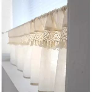 부엌창문 샷시가리개 주방커텐 바란스 식당 감성 현관 커튼 아파트 화장실 카페 중문