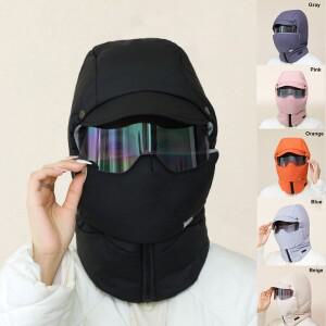 마스카라 안경 포함 방풍 풀 커버 야외 라이딩 마스크  헤드 페이스 사이클링 바이크 오토바이  방한 코튼