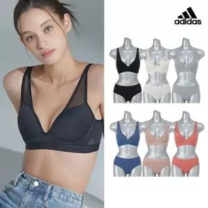 [아디다스] 퍼포먼스 여성 4차 브라팬티 12종 패키지