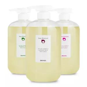 디오넬 디어브로콜리 향좋은 올인원 대용량 약산성 남자 노네랄 퍼퓸 등드름 바디워시