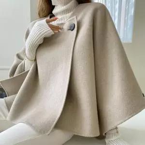 [유어하젤] 페페 울 케이프 코트_W1749