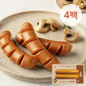 [아임닭] 맛있는 소시지 숯불갈비 100g 4팩