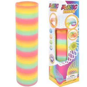 R 길쭉이 스프링 칼라 무지개 링 a230 슬링키 용수철 장난감 촉감발달 스포츠 교육 완구