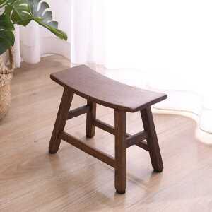 고재 스툴 낮은의자 통나무 의자 원목 낮은 소형 신발 풋스툴